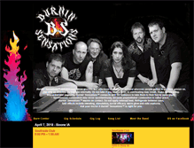 Tablet Screenshot of burninsensations.com